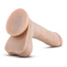 Blush BL-71803 Au Naturel Mister Perfect Realistic Dual-Density Dildo With Harness Compatible Suction Cup Base Beige