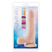 Blush BL-71803 Au Naturel Mister Perfect Realistic Dual-Density Dildo With Harness Compatible Suction Cup Base Beige Package Front
