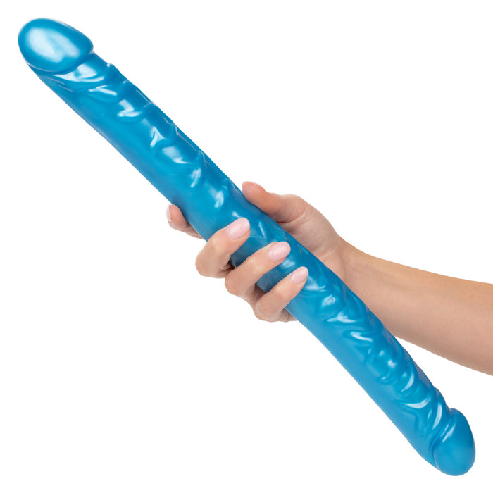 CalExotics SE-0267-10-2 Size Queen 17 Inch Double Dong Blue