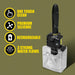 Doc Johnson 1104-50-BX Fort Troff Hydro-Pro Automatic Anal Douche